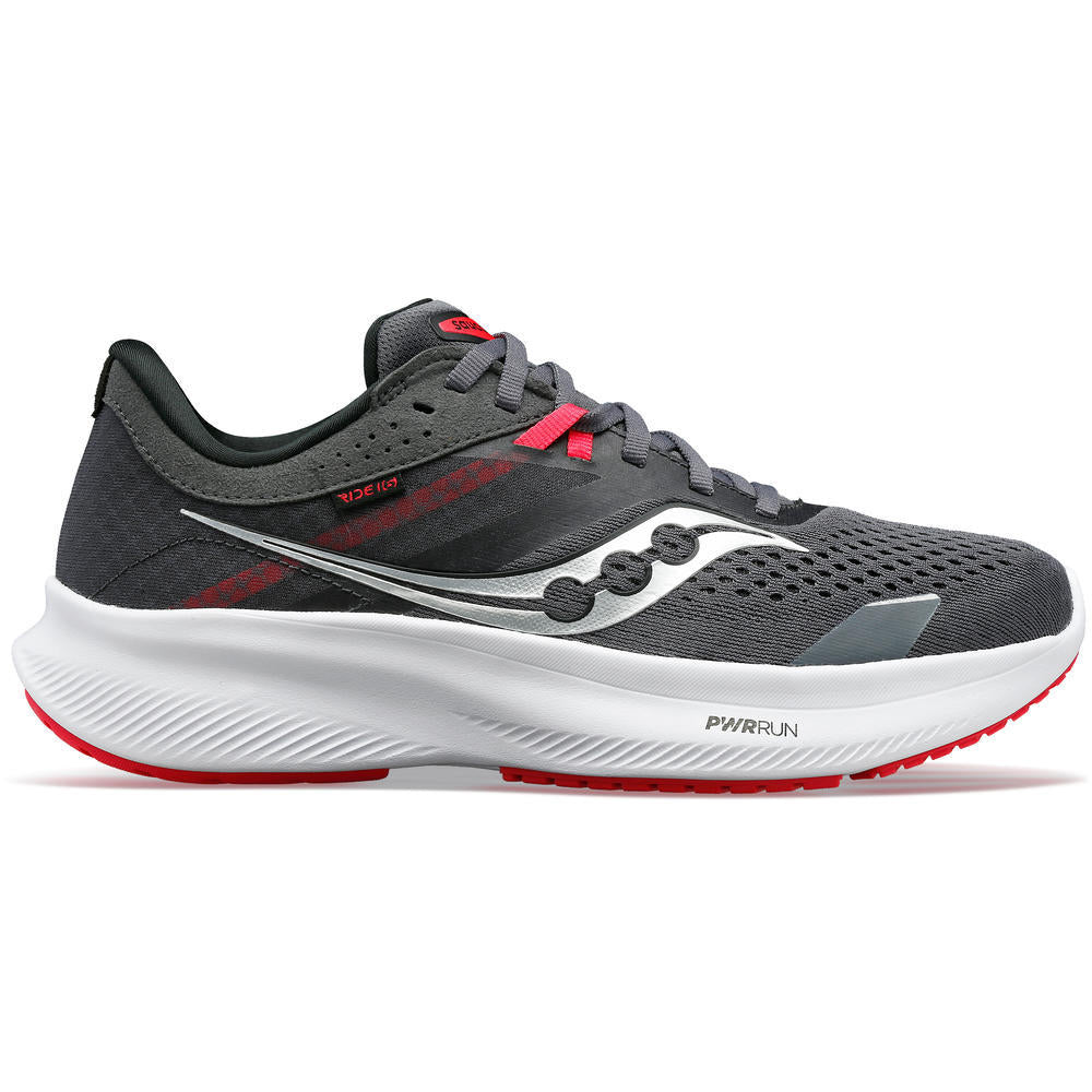 Saucony Women's Ride 16 Running Shoes Shadow/Lux