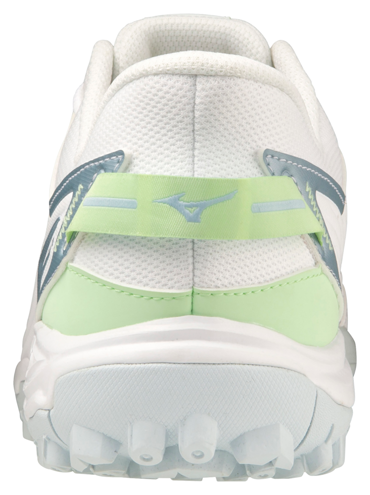 Mizuno Wave Lynx 2 Hockey Shoes  White/Glacial Ridge/Patina Green