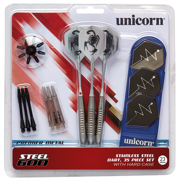 Unicorn Mass Merchant Steel 600 Stainless Steel Darts