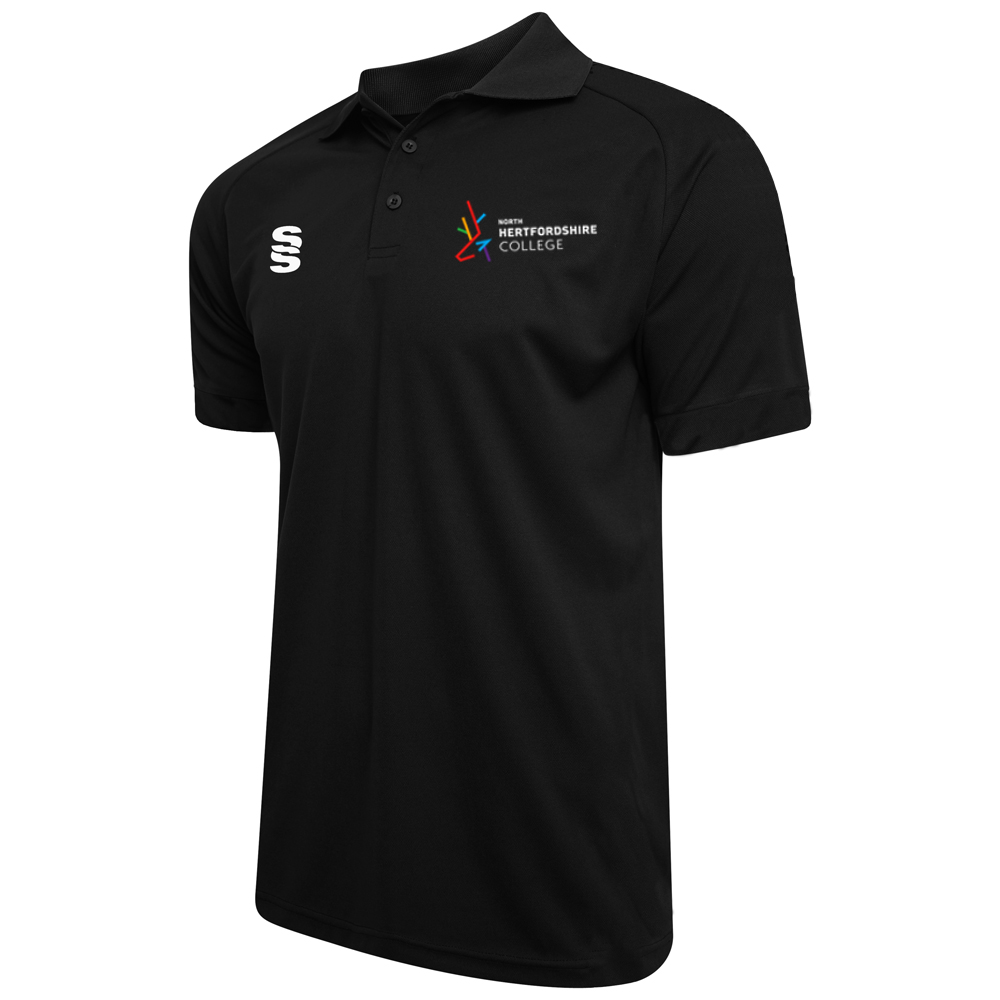 NHC Protective Services Unisex Polo Shirt, Black