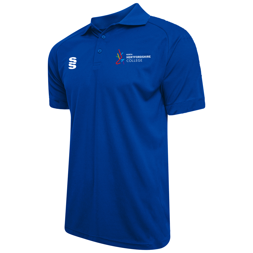 NHC Sports Staff Unisex Polo Shirt, Royal