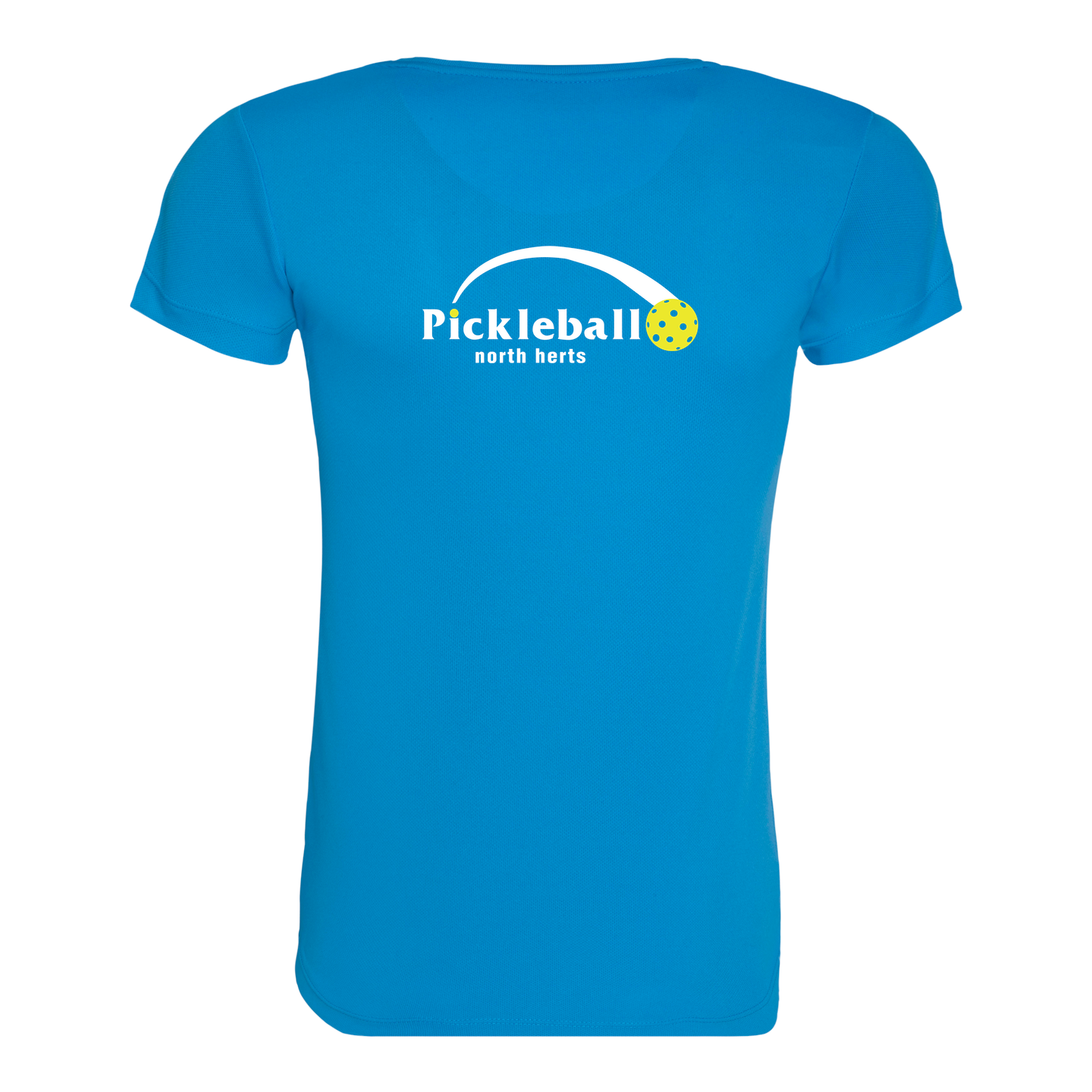 North Herts Pickleball Female T-Shirt, Sapphire Blue