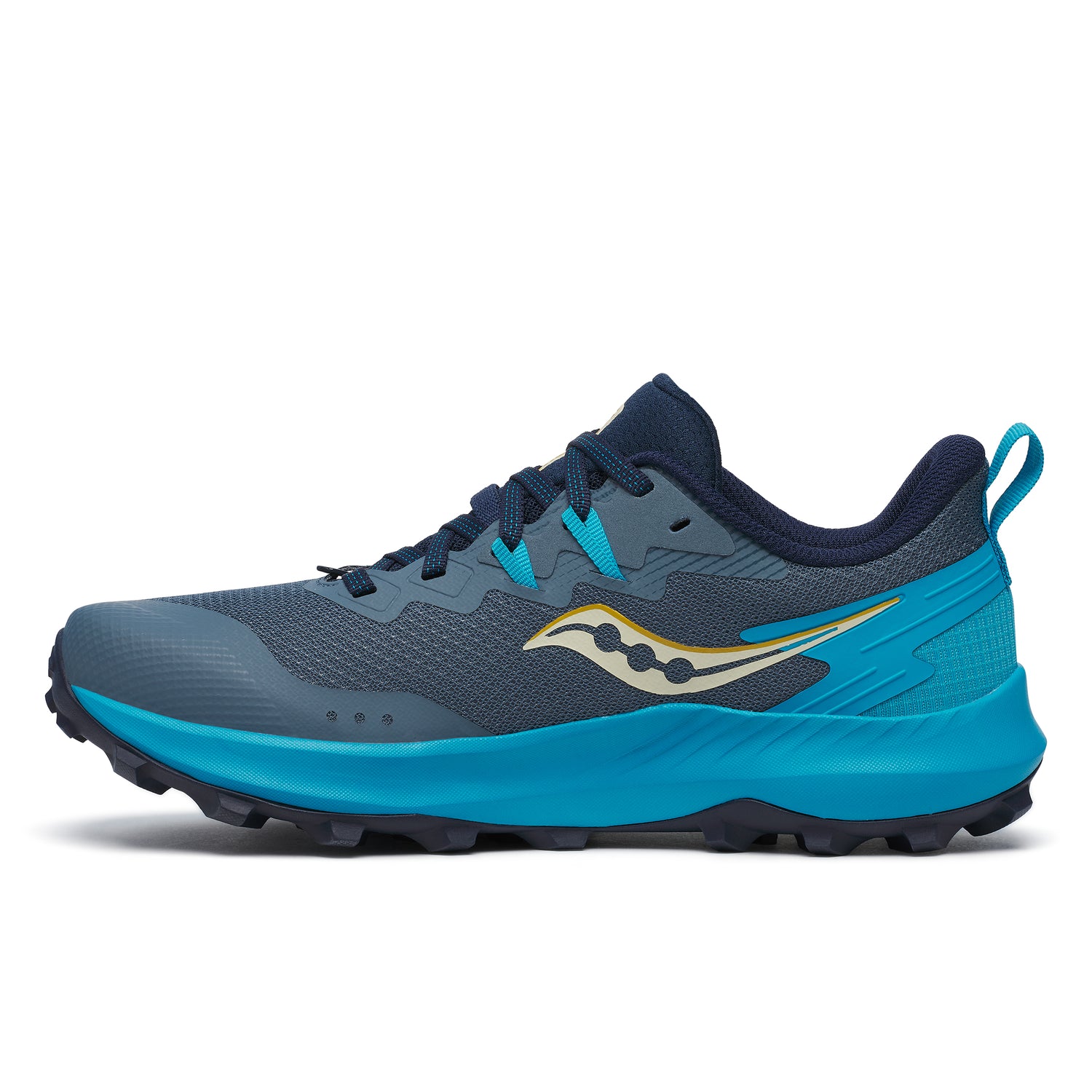 Saucony Women's Peregrine 14 Trail Shoes Mirage/Viziblue