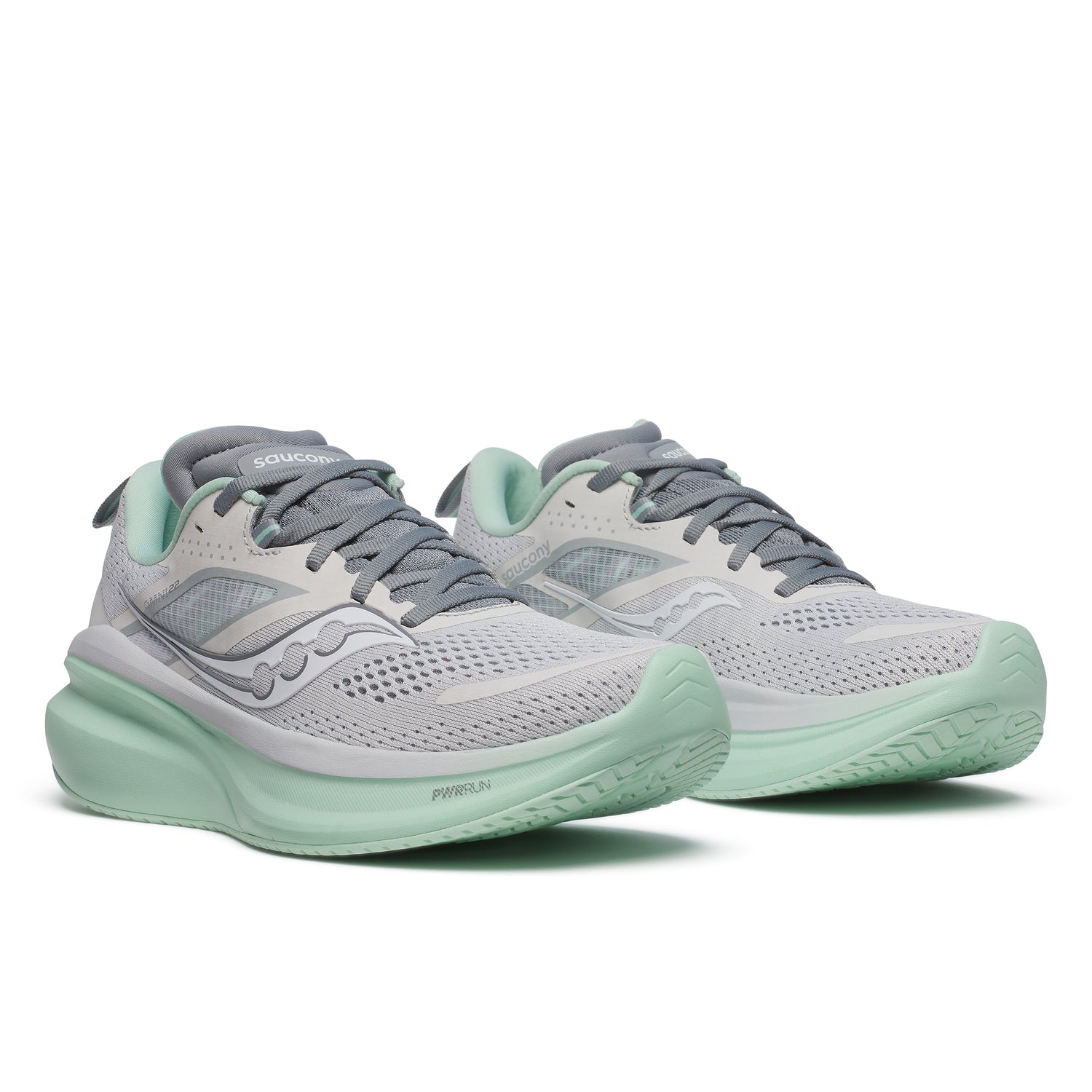 Saucony Women's Omni 22 Running Shoes Fog/Jade