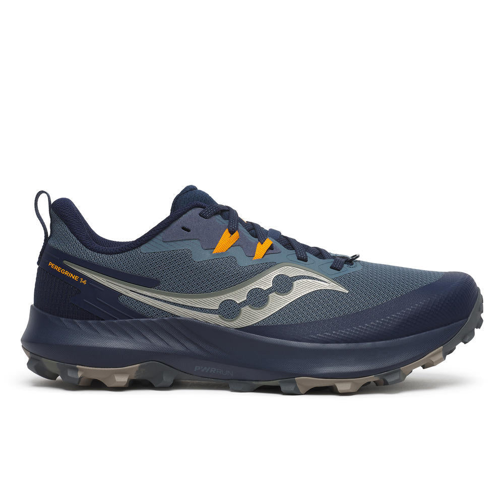 Saucony Men's Peregrine 14 Trail Shoes Dusk/Navy