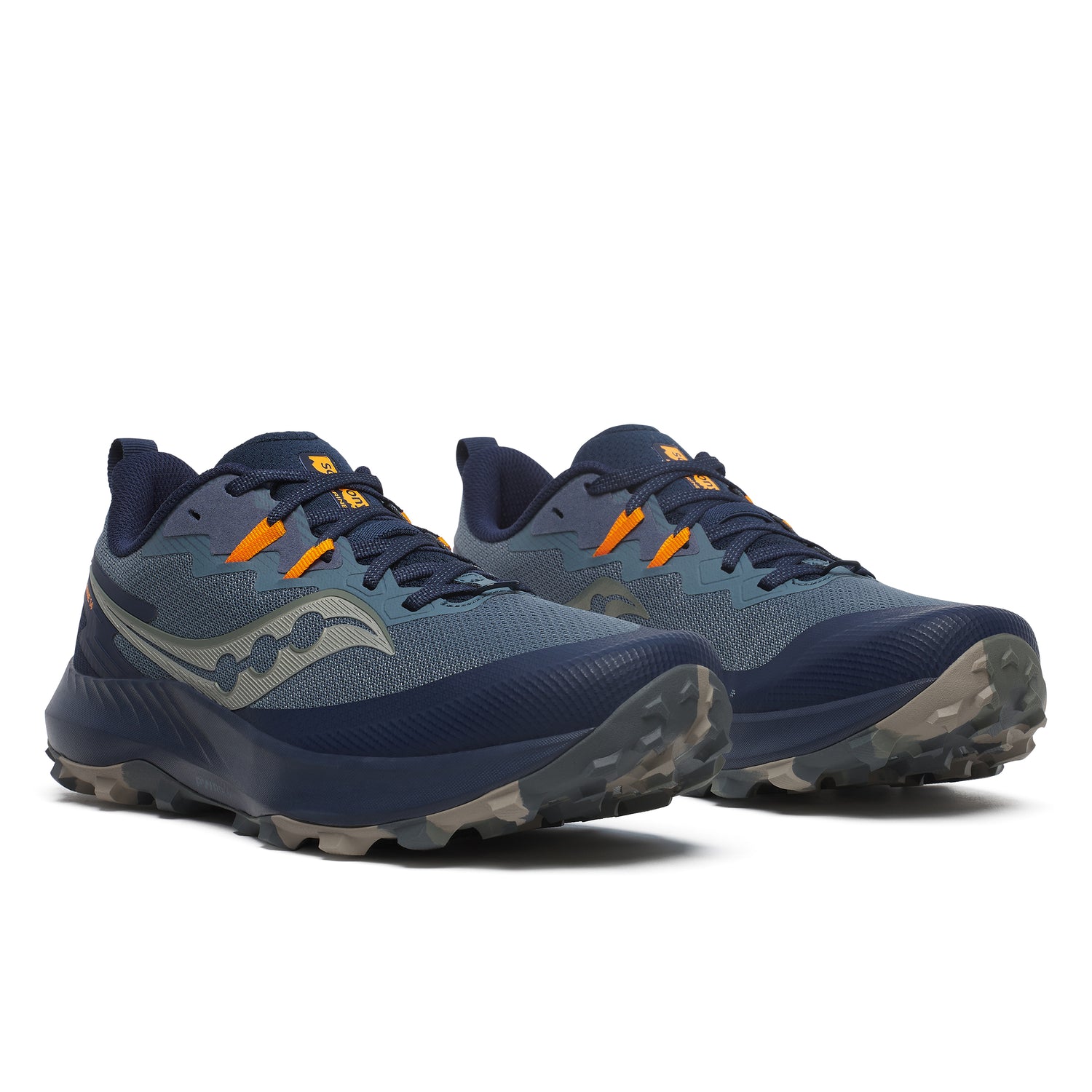 Saucony Men's Peregrine 14 Trail Shoes Dusk/Navy