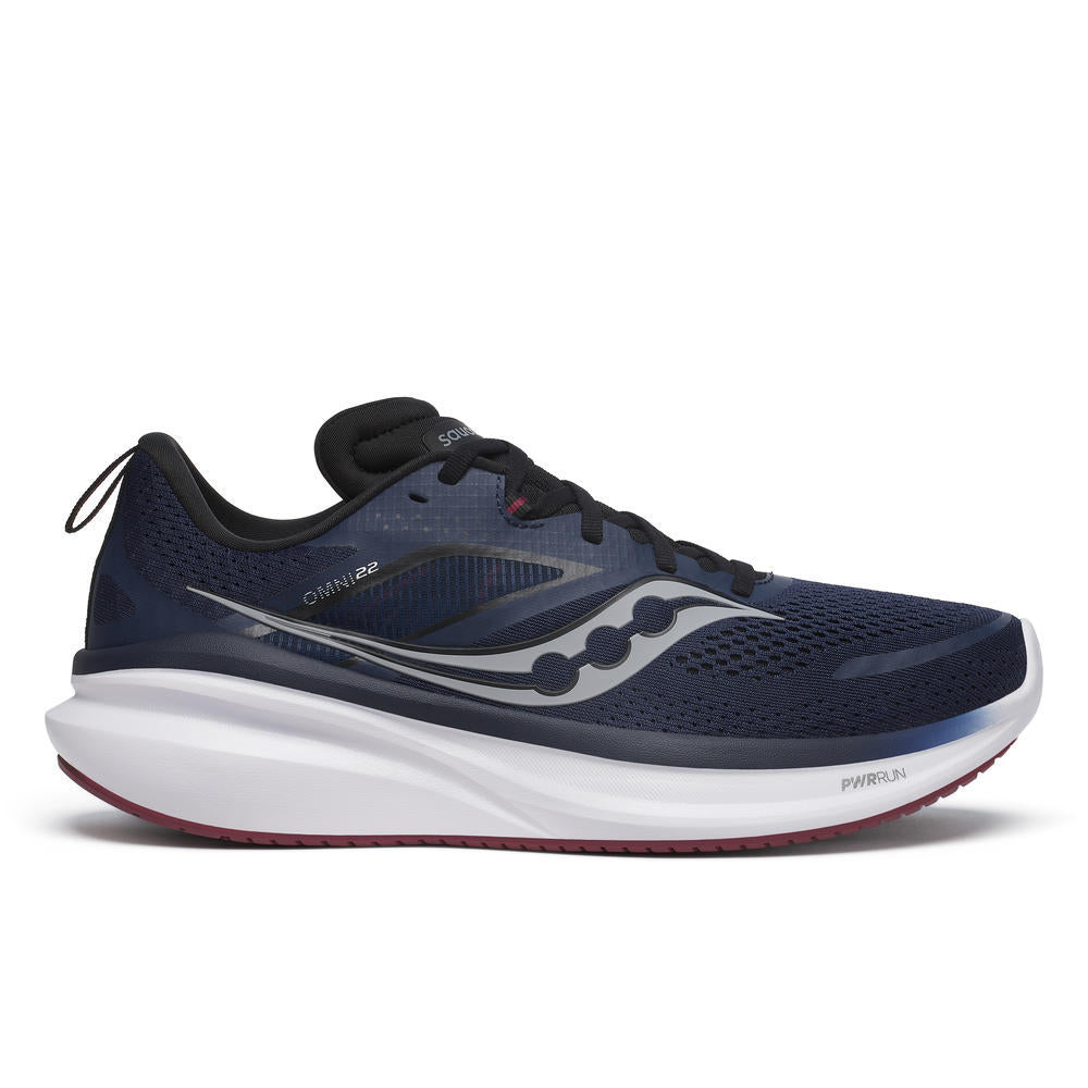 Saucony Men's Omni 22 Running Shoes Navy/Current