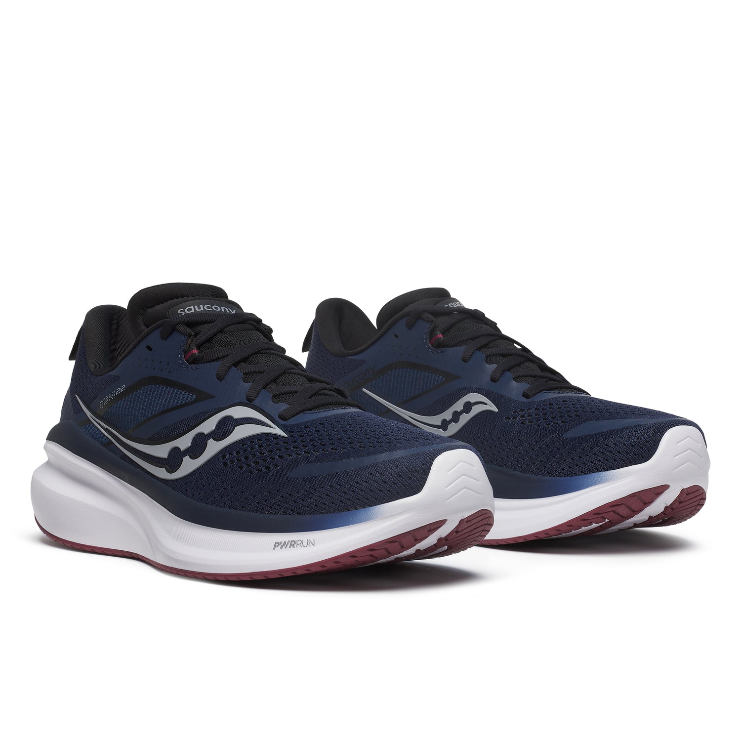 Saucony Men's Omni 22 Running Shoes Navy/Current