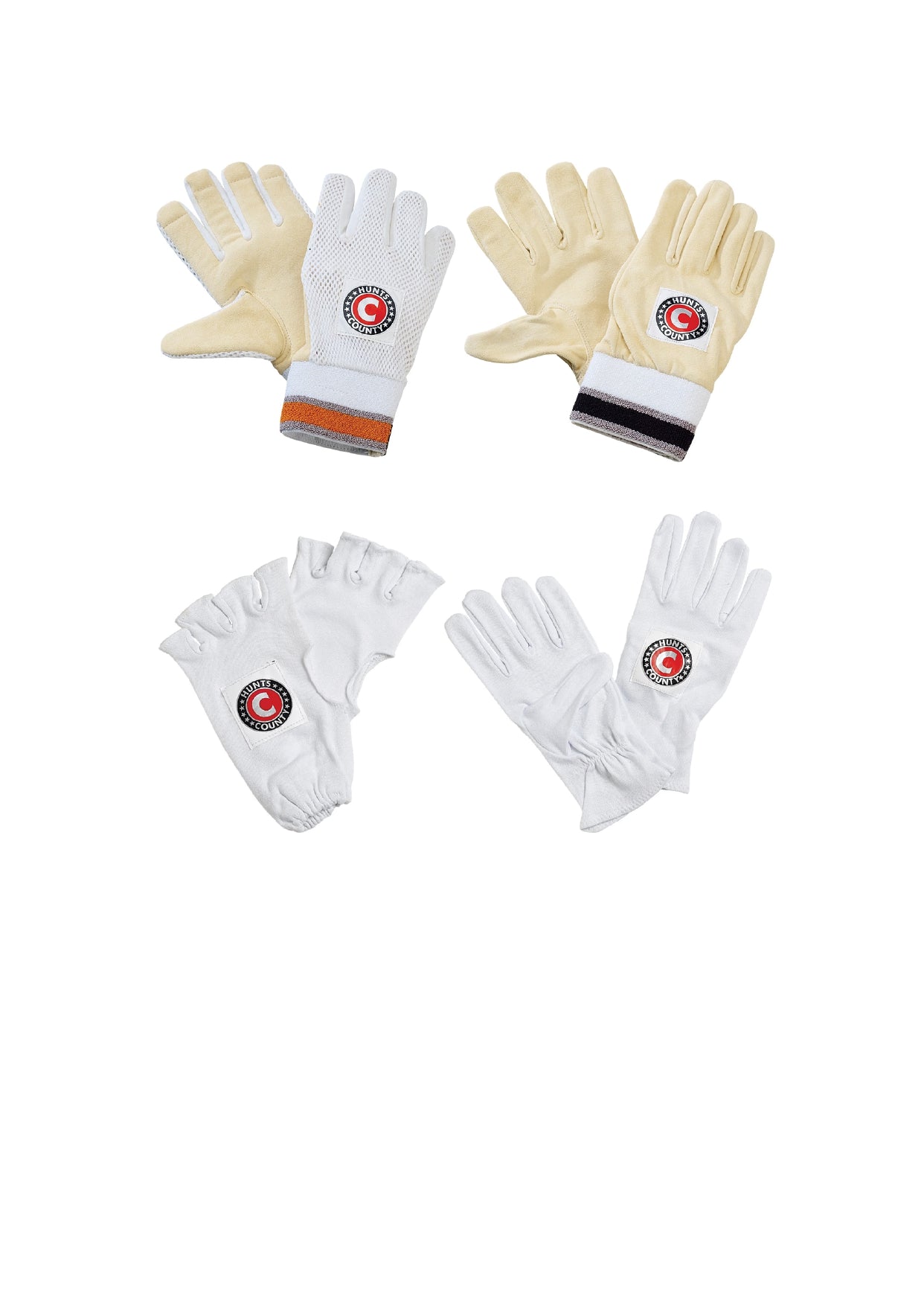 Hunts County Fingerless Inner Batting Gloves