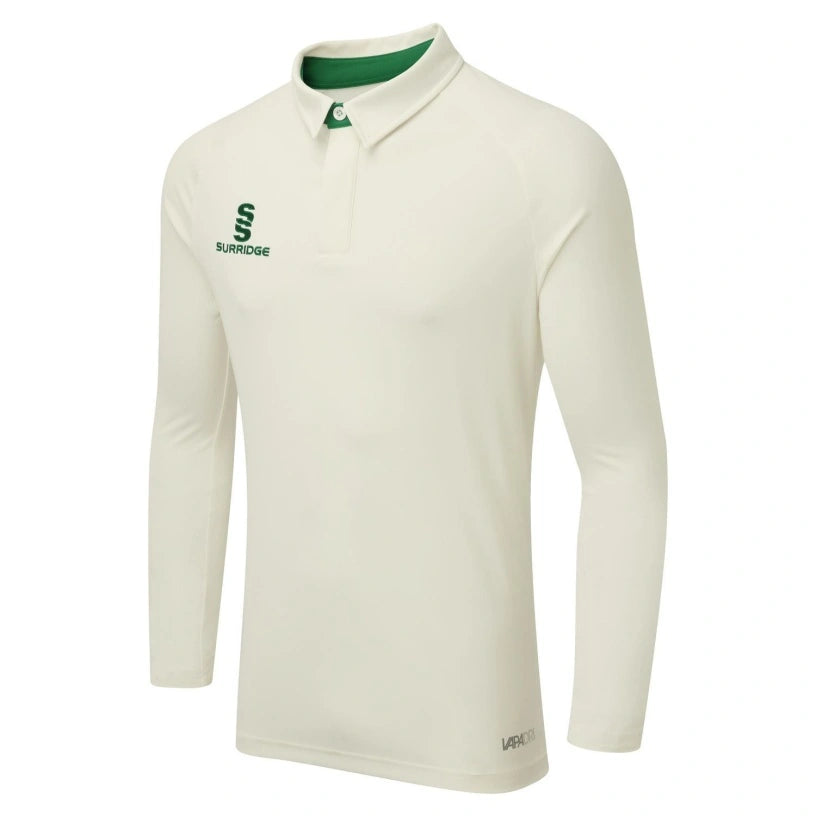 Surridge Ergo Senior Long Sleeve Cricket Shirt