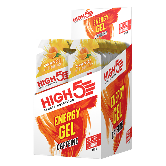 High 5 Energy Gel + Caffeine - single