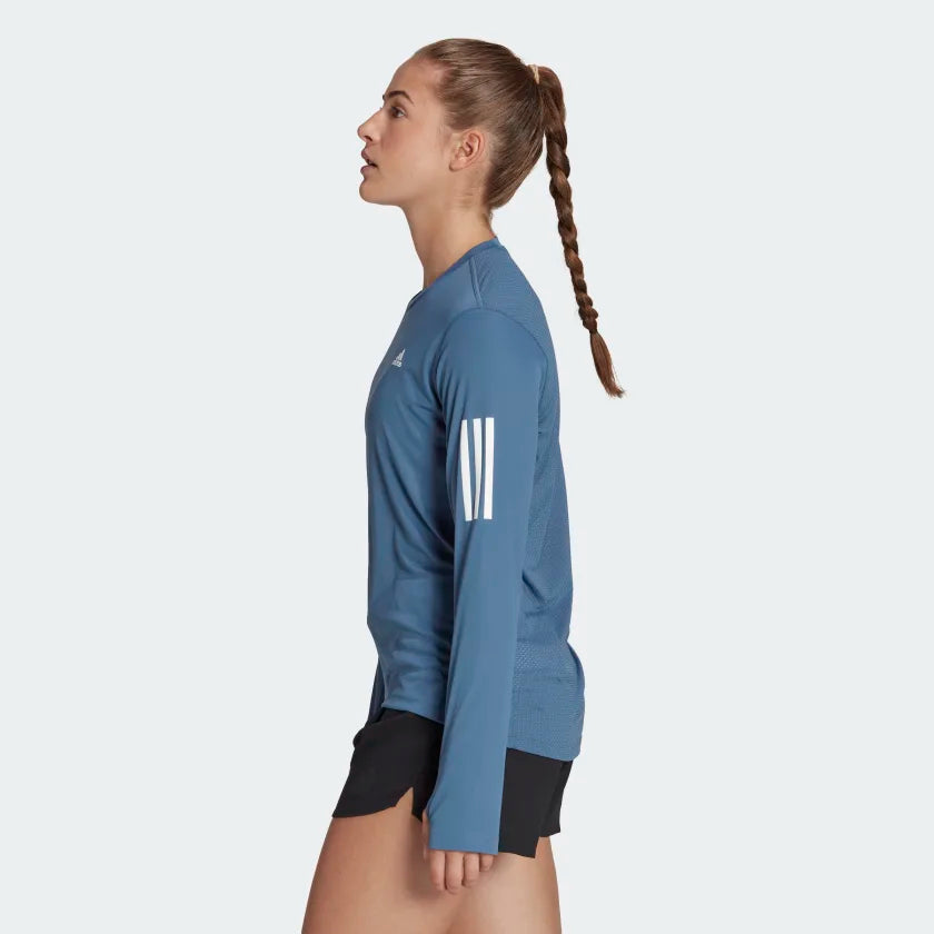 Adidas Women's Own the Run Long Sleeved Tee