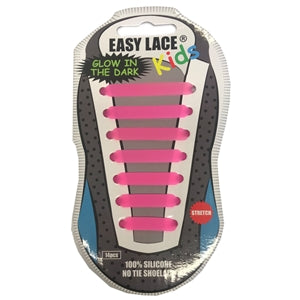 Easy Lace Kids Silicone Shoelaces 14 Pieces