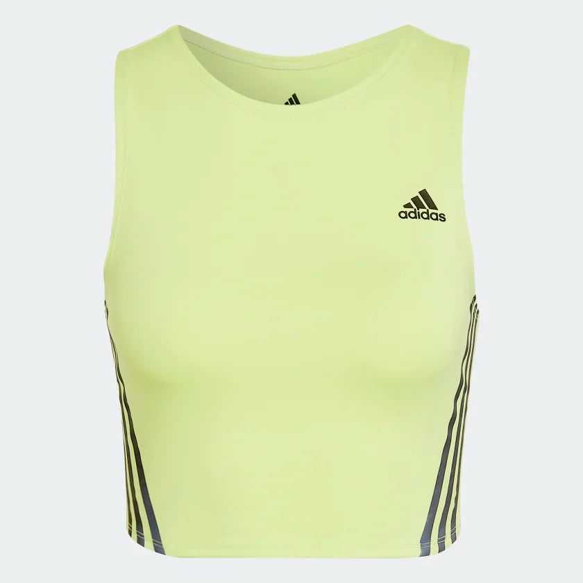 Adidas Women's Run Icons 3S Cooler Running Crop Top