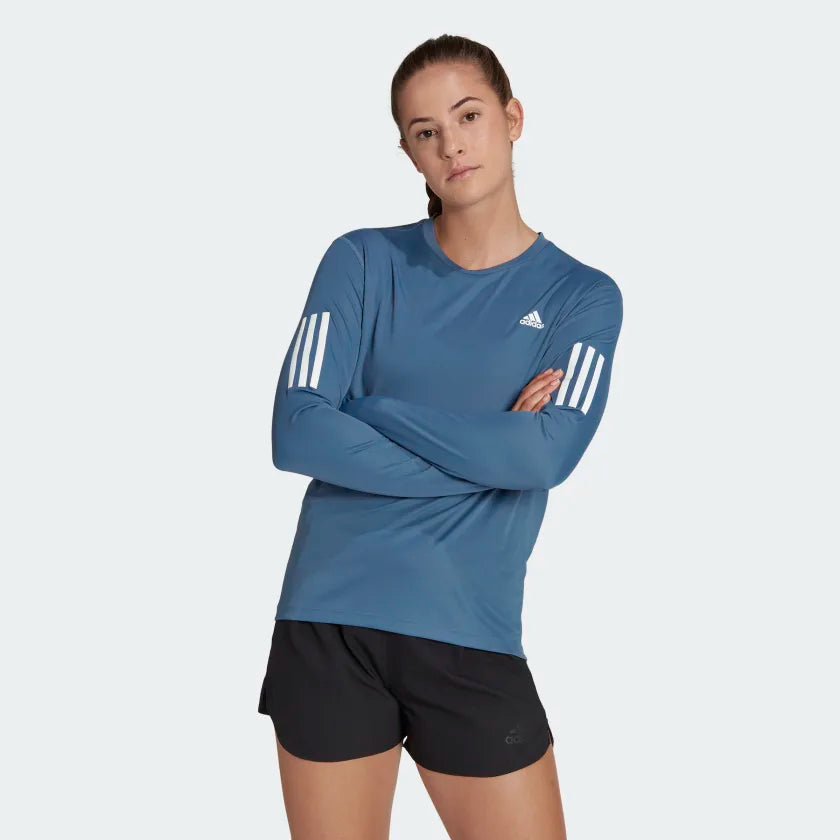 Adidas Women's Own the Run Long Sleeved Tee