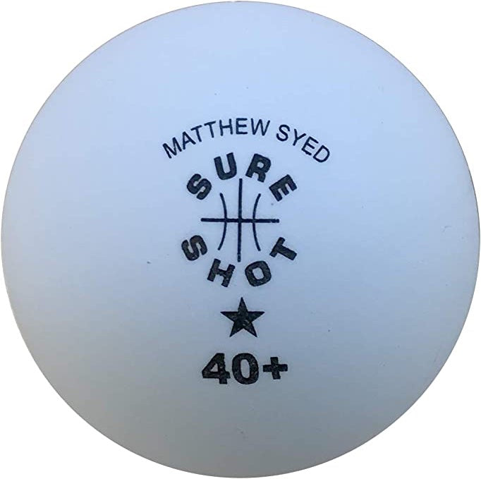 Sure Shot Matthew Syed Table Tennis Ball