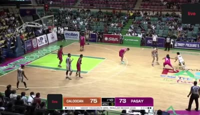 Pasay Voyagers vs 칼로오칸 바탕 칸칼루