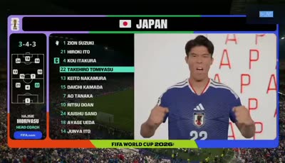 튀니지(N) vs 일본