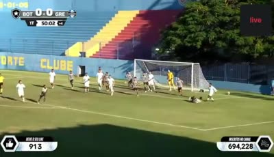 보타 드 Futebol 전자 Regatas vs 그레미오 포르토 알레그렌 세