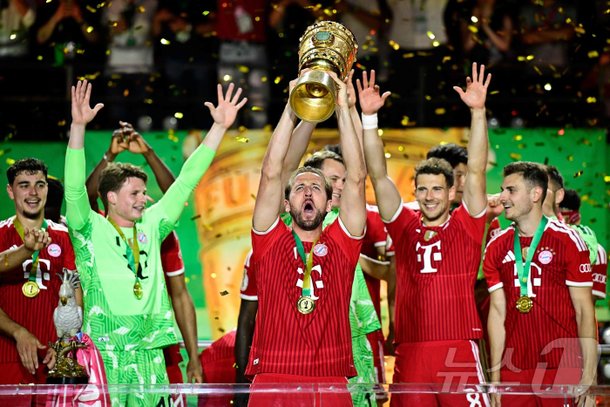 '김민재 벤치' 바이에른 뮌헨, DFB 포칼 우승…더블 달성