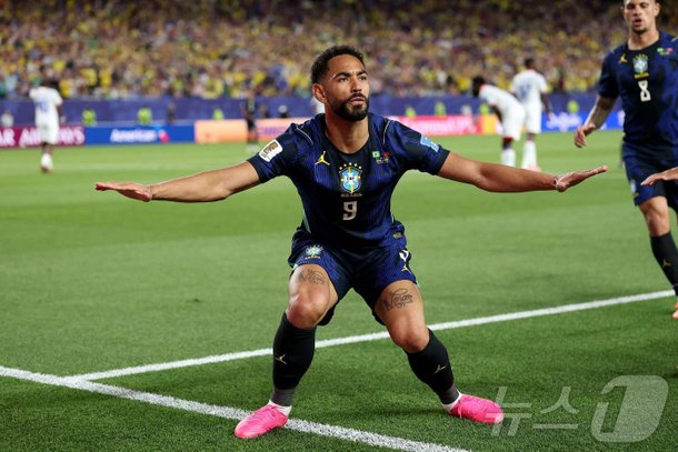 '전반에만 3골' 브라질, 아이티 3-0 완파…쿠냐 멀티골[월드컵]
